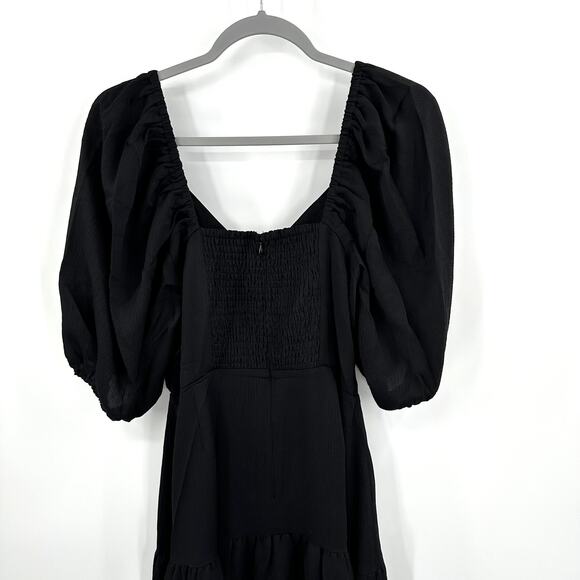 MINKPINK Audrey Cut Out Midi Dress in black Size L - Picture 9 of 11